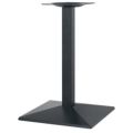 アルミ鋳物テーブル脚 ベースサイズ：A600×B600×高さ 品番：SO-F 塗装カラー：44 ポール：75角