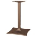アルミ鋳物テーブル脚 ベースサイズ：A430×B430×高さ700 品番：SO-K 塗装カラー：99 ポール：50角