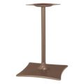 アルミ鋳物テーブル脚 ベースサイズ：A430×B430×高さ700 品番：SO-R 塗装カラー：99 ポール：42φ