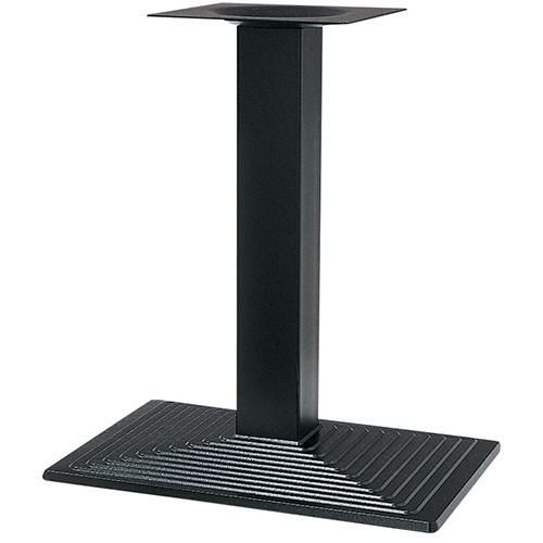 アルミ鋳物テーブル脚 ベースサイズ：A700×B500×高さ700 品番：TO-9D 塗装カラー：44 ポール：100角