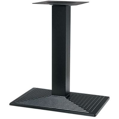 アルミ鋳物テーブル脚 ベースサイズ：A600×B400×高さ700 品番：TO-9D 塗装カラー：44 ポール：60角