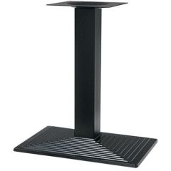 アルミ鋳物テーブル脚 ベースサイズ：A600×B400×高さ700 品番：TO-9D 塗装カラー：44 ポール：60角