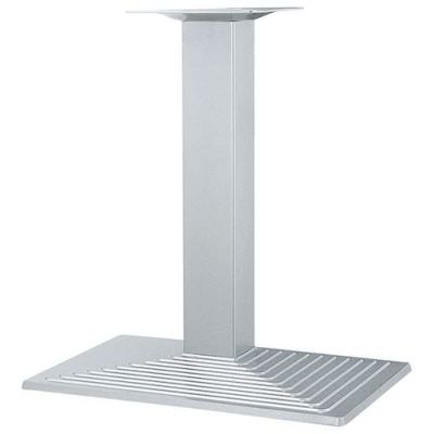 アルミ鋳物テーブル脚 ベースサイズ：A600×B400×高さ700 品番：TO-9D 塗装カラー：88 ポール：60角