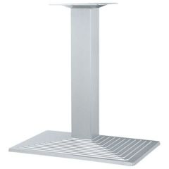 アルミ鋳物テーブル脚 ベースサイズ：A600×B400×高さ700 品番：TO-9D 塗装カラー：88 ポール：75角