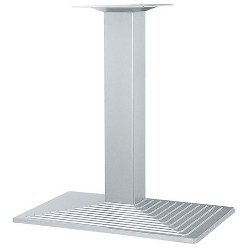 アルミ鋳物テーブル脚 ベースサイズ：A600×B400×高さ700 品番：TO-9D 塗装カラー：88 ポール：75角