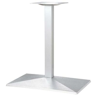 アルミ鋳物テーブル脚 ベースサイズ：A600×B400×高さ700 品番：TO-F 塗装カラー：88 ポール：60角