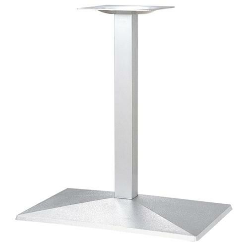 アルミ鋳物テーブル脚 ベースサイズ：A600×B400×高さ700 品番：TO-F 塗装カラー：88 ポール：60角