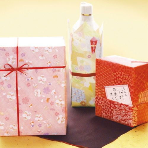 包装紙 千代紙合わせ 半才判 全2色 49-1715