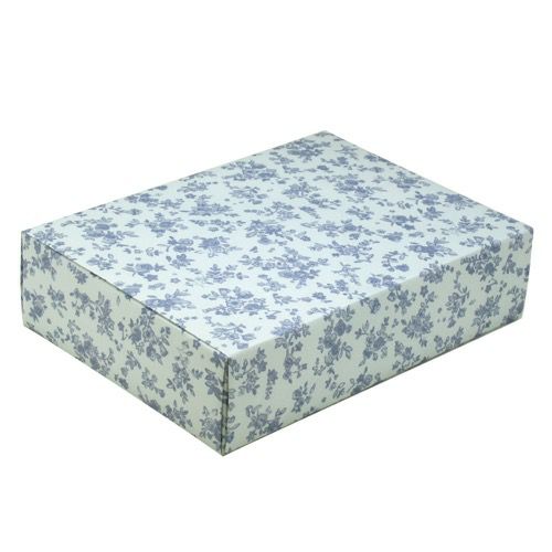 包装紙 ブルーフラワー 全判 49-2500