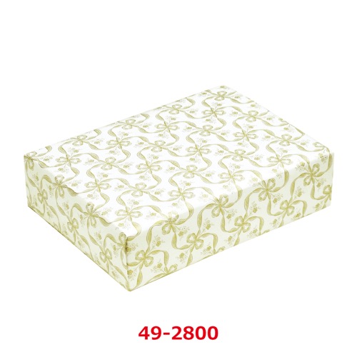 包装紙 フラールリボン金 全判 49-2800