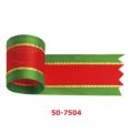 リボン クリスマス用 赤緑 24 50-7504