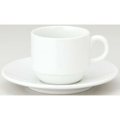 ピアットホワイト スタックコーヒー碗/業務用