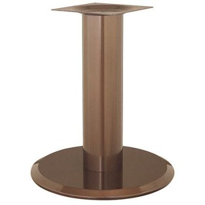 スチールベーステーブル脚 ベースサイズ：A500φ×高さ700 品番：RS-6D-L 塗装カラー：99 ポール：165φ