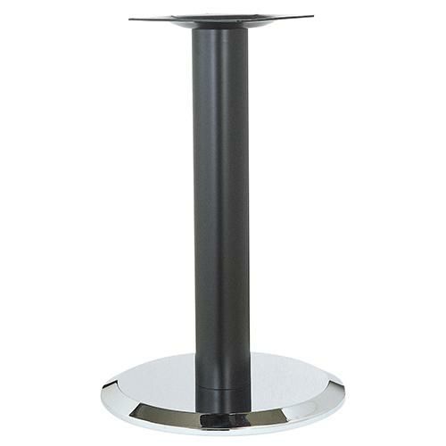 スチールベーステーブル脚 ベースサイズ：A450φ×高さ700 品番：RS-6D 塗装カラー：14 ポール：101φ