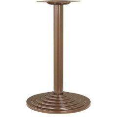 スチールベーステーブル脚 ベースサイズ：A600φ×高さ700 品番：RS-9D 塗装カラー：99 ポール：139φ