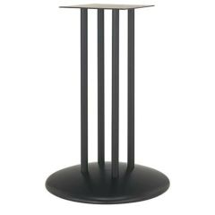 スチールベーステーブル脚 ベースサイズ：A550φ×高さ700 品番：RS-D-F 塗装カラー：44 ポール：25φ×4本 150P