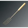 チョコレートフォーク No.2 木柄 3本刃