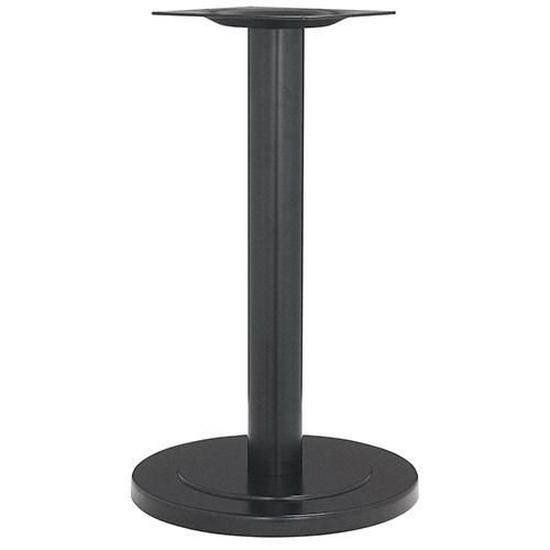 スチールベーステーブル脚 ベースサイズ：A500φ×H40×高さ700 品番：RSQ-DH 塗装カラー：44 ポール：76φ