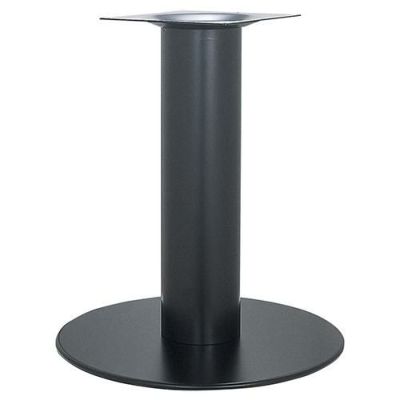 スチールベーステーブル脚 ベースサイズ：A500φ×H20×高さ700 品番：RSQ-N-L 塗装カラー：44 ポール：165φ