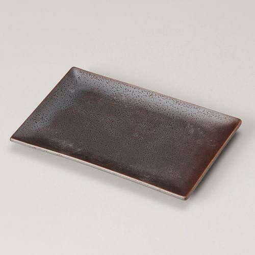 天目長角銘々皿 16×10.7×1.4cm 223-268 (10個入)