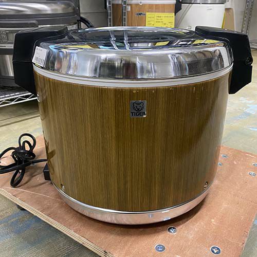 タイガー保温ジャーJHA-5400 Amazon | タイガー 電子 ジャー 保温 専用 三升 木目 業務用 JHA