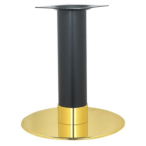 スチールベーステーブル脚 ベースサイズ：A650φ×H20×高さ700 品番：RSQ-N-L 塗装カラー：242-H ポール：165φ