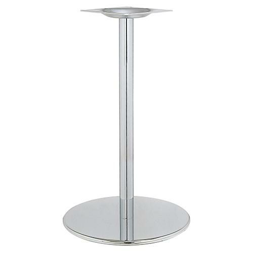 スチールベーステーブル脚 ベースサイズ：A400φ×H20×高さ700 品番：RSQ-N-R 塗装カラー：11 ポール：50φ