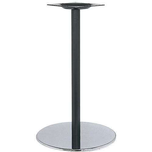 スチールベーステーブル脚 ベースサイズ：A400φ×H20×高さ700 品番：RSQ-N-R 塗装カラー：14 ポール：50φ