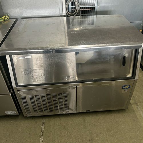 業界最長1年保証】【中古】製氷機 95kgキューブタイプ パナソニック