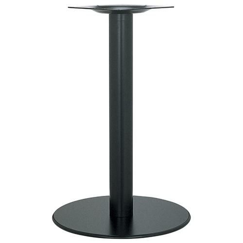 スチールベーステーブル脚 ベースサイズ：A450φ×H20×高さ700 品番：RSQ-N 塗装カラー：44 ポール：76φ