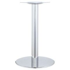 スチールベーステーブル脚 ベースサイズ：A650φ×H20×高さ700 品番：RSQ-N 塗装カラー：11 ポール：101φ