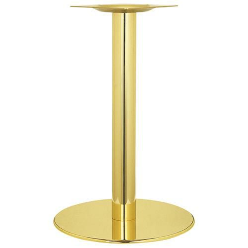 スチールベーステーブル脚 ベースサイズ：A650φ×H20×高さ700 品番：RSQ-N 塗装カラー：22 ポール：101φ