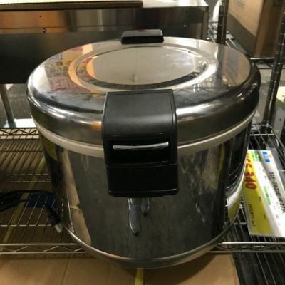 保温ジャーTBHJ-300W しゃもじ付き 業務用/新品】【テンポスオリジナル】TB保温ジャー 3升(木目