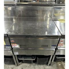 中古】ガスフライヤー サミー DF-025 幅540×奥行600×高さ800 【送料