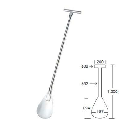 EBM 18-0 共柄 特大ヘラ型 給食用 シャモジ