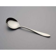 スープスプーン 【18-10 ジェンヌ No.5800 デザートスープスプーン】 / 全長:175 /【グループA】