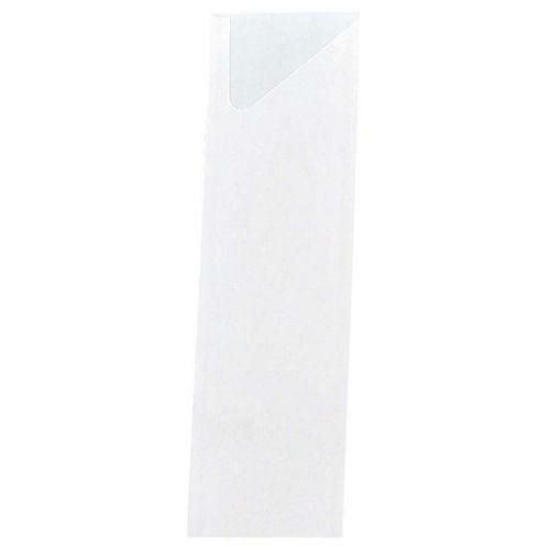 箸袋 【箸袋 ハカマ(500枚)白無地 柾紙】 / 38×130 /業務用食器