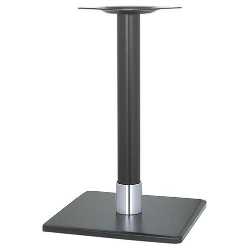 スチールベーステーブル脚 ベースサイズ：A450×B450×高さ700 品番：ST 塗装カラー：441-H ポール：101φ