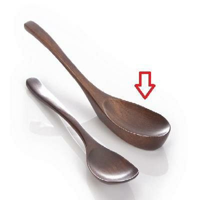 木製チリレンゲ（長柄）