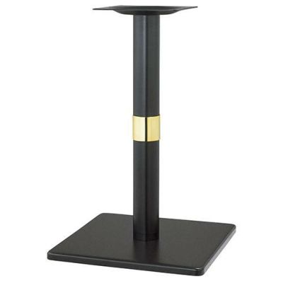 スチールベーステーブル脚 ベースサイズ：A500×B500×高さ700 品番：ST 塗装カラー：442-R ポール：76φ