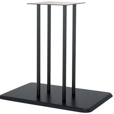 スチールベーステーブル脚 ベースサイズ：A560×B380×高さ700 品番：TST-5D-F 塗装カラー：44 ポール：25φ×4本 (150P×150)