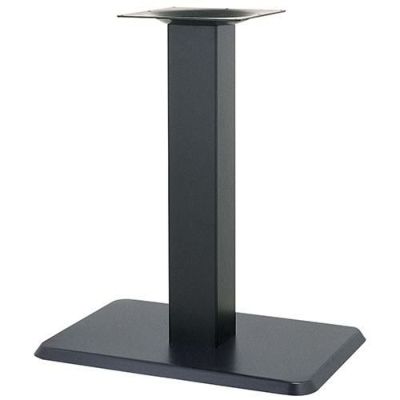 スチールベーステーブル脚 ベースサイズ：A700×B460×高さ700 品番：TST-5D-K 塗装カラー：44 ポール：100角