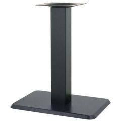 スチールベーステーブル脚 ベースサイズ：A700×B460×高さ700 品番：TST-5D-K 塗装カラー：44 ポール：100角