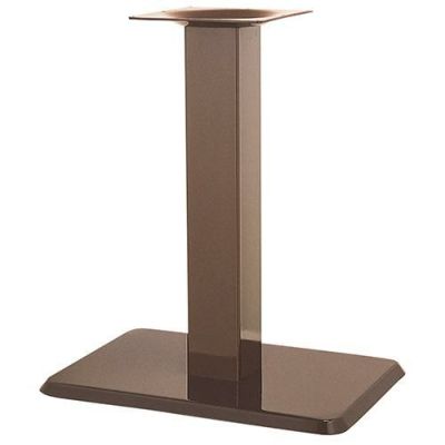 スチールベーステーブル脚 ベースサイズ：A700×B460×高さ700 品番：TST-5D-K 塗装カラー：99 ポール：100角