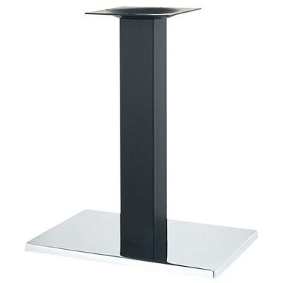 スチールベーステーブル脚 ベースサイズ：A550×B370×高さ700 品番：TST-K 塗装カラー：14 ポール：100角