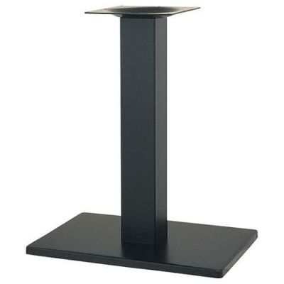 スチールベーステーブル脚 ベースサイズ：A680×B450×高さ700 品番：TST-K 塗装カラー：44 ポール：100角