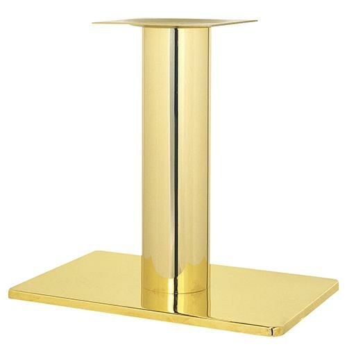 スチールベーステーブル脚 ベースサイズ：A850×B550×高さ700 品番：TST-L 塗装カラー：22 ポール：165φ