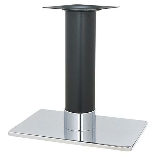 スチールベーステーブル脚 ベースサイズ：A850×B550×高さ700 品番：TST-L 塗装カラー：141-H ポール：230φ