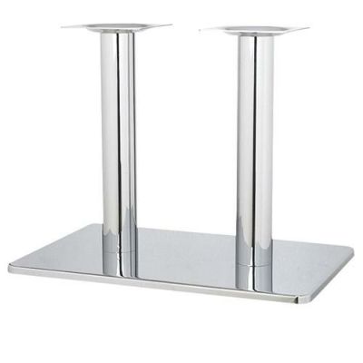 スチールベーステーブル脚 ベースサイズ：A680×B450×高さ700 品番：TST-W 塗装カラー：11 ポール：101φ×2