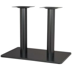 スチールベーステーブル脚 ベースサイズ：A680×B450×高さ700 品番：TST-W 塗装カラー：44 ポール：76φ×2